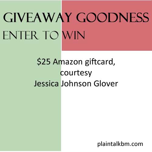 Jessica Johnson Glover giveaway