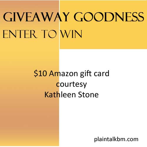 Kathleen Stone giveaway
