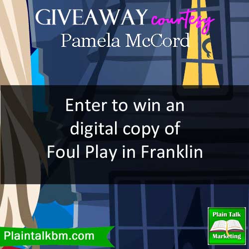 Pam McCord giveaway