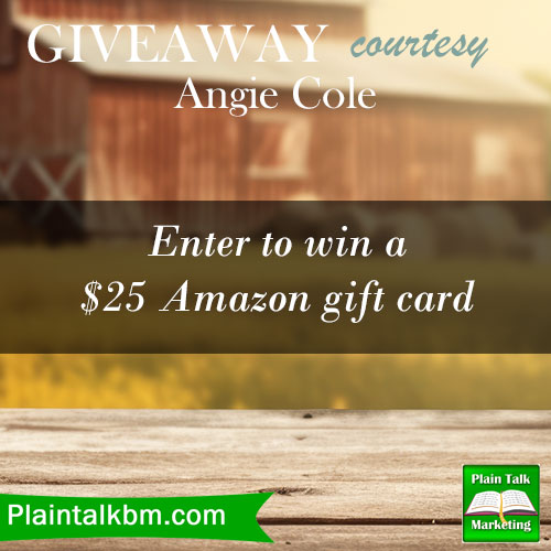 Angie Cole giveaway